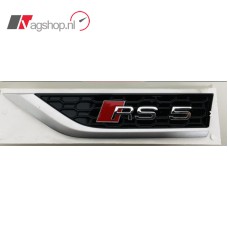 Audi RS5 originele zij emblemenset chroom kleur
